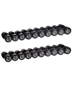 Гантели:  Гантельный ряд PROFESSIONAL (шаг 2.5 кг, 10 пар) PROFI-FIT 27.5-50 кг фотографии