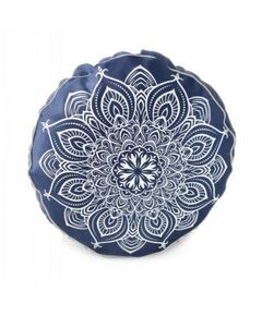 Купить Подушка для медитации RamaYoga Mandala Blue в интернет-магазине Irkshop.ru