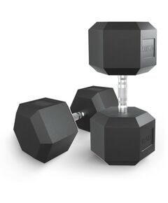 Купить Гантель гексагональная UNIXFIT 47,5 кг обрезиненная в интернет-магазине Irkshop.ru