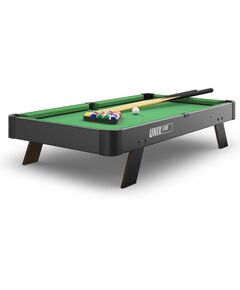 Бильярдные столы: Игровой стол UNIX line Мини Бильярд настольный (88х47 cм) Black фотографии