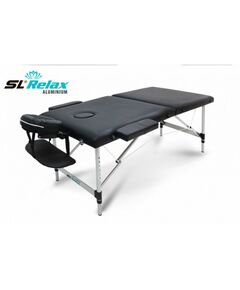 Массажные столы: Массажный стол Start Line Relax Aluminium Черный [BM2723-1] фотографии