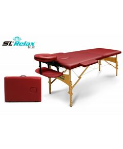 Купить Массажный стол Start Line Relax Delux Красный [BM2523-1] в интернет-магазине Irkshop.ru