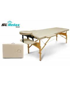 Массажные столы: Массажный стол Start Line Relax Delux Бежевый [BM2523-1BC] фотографии