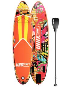 SUP-серфинг:  UNIX line SUP-борд  City Graffiti (335 см) фотографии