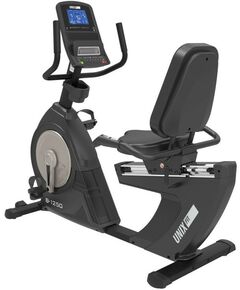 Велотренажеры: Горизонтальный велотренажер UNIX Fit B-1250 PRO 7" LCD фотографии