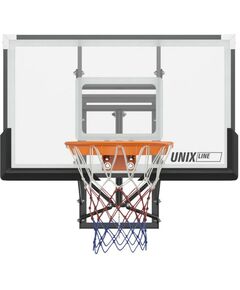 Баскетбол: Баскетбольный щит регулируемый UNIX line B-Backboard-PC 50"x32" R45 фотографии