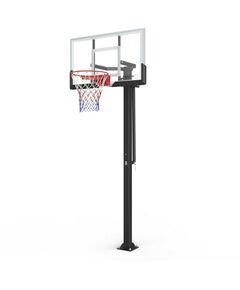 Баскетбол: Баскетбольная стойка стационарная UNIX line B-Stand-PC 54"x32" R45 H230-305 см фотографии