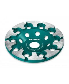 Сегментная алмазная чашка KRAFTOOL INDUSTRIAL T-Type d 125 мм [33446-125] фотографии
