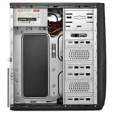 Описание Корпус FOX 2803BS Black-Silver Miditower ATX 450W 24+4+6пин ...