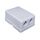 Розетка настенная телефонная Lanmaster TWT-SS2-1212-WH RJ-12 двойная фотографии