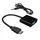 Кабель-адаптер ACD ACD-DAHVF-01B HDMI-VGA, Golden Plated, 19m/15f, Черный, 0.2м, (742576) фотографии