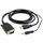 Кабель HDMI-VGA Cablexpert A-HDMI-VGA-03-6 19M/15M + 3.5Jack, 1.8м, черный, позол.разъемы, пакет фотографии