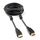 Кабель HDMI Cablexpert CCF2-HDMI4-15 4,5м, v2.0, 19M/19M, черный, позол.разъемы, экран, 2 ферр кольца, пакет, (272269) фотографии