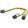 Кабель питания Cablexpert CC-PSU-85 PCI-Express 6-пин на 6+2 пин x 2 шт., 0.3 м фотографии