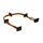 Кабель питания SATA Cablexpert CC-SATAMF-03 4x15pin(M)/15pin(F), 40см фотографии