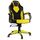 Стулья и кресла: Кресло игровое Chairman Game 17 экопремиум чёрный/жёлтый [7028515] фотографии