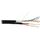Кабель и разъемы: Кабель Netlan EC-UF004-5E-PC150-PE-BK F/UTP 4 пары, Кат.5e (Класс D), 100МГц, одножильный, BC (чистая медь), с многожильным силовым кабелем 1,50мм2, внешний, PE до -40C, черный, 305м фотографии