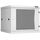 Шкафы и стойки: Настенный разборный шкаф TLK TWC-096060-R-G-GY 19", 9U, стеклянная дверь, Ш600хВ503хГ600мм, 2 пары монтажных направляющих, серый фотографии