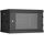 Шкафы и стойки: Настенный разборный шкаф TLK TWC-066045-R-G-BK 19", 6U, стеклянная дверь, Ш600хВ370хГ450мм, 2 пары монтажных направляющих, черный фотографии