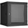 Шкафы и стойки: Настенный разборный шкаф TLK TWC-126060-R-G-BK 19", 12U, стеклянная дверь, Ш600хВ636хГ600мм, 2 пары монтажных направляющих, черный фотографии
