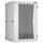 Шкафы и стойки: Настенный разборный шкаф TLK TWC-186060-R-G-GY 19", 18U, стеклянная дверь, Ш600хВ904хГ600мм, 2 пары монтажных направляющих, серый фотографии
