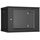 Шкафы и стойки: Настенный разборный шкаф TLK TWI-096045-R-G-BK 19", 9U, стеклянная дверь, Ш600хВ436хГ450мм, 1 пара монтажных направляющих, черный фотографии