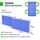 Теннисный стол UNIX line Simple Indoor 12mm MDF (Blue) фотографии