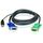 KVM-переключатели: Кабель для KVM переключателей ATEN 2L-5203U USB+VGA15M, 3м фотографии