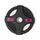 Гантели: Диск олимпийский обрезиненный Original FitTools FT-2HGP-15 черный с двумя хватами 15 кг фотографии
