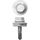 Саморезы: Саморезы СКМ кровельные Зубр Профессионал 25 x 5.5 мм RAL 9003 белый, 1 800 шт, для металлических конструкций [4-300310-55-025-9003] фотографии