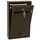 Почтовые ящики:  Почтовый ящик Эконом черно-коричневый фотографии