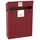 Почтовые ящики:  Почтовый ящик Элит бордово-белый фотографии