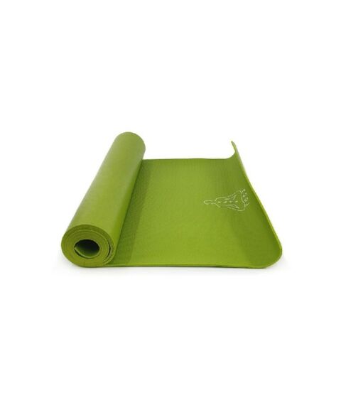 Коврик для йоги RamaYoga Коврик для йоги Dream Om зеленый фотографии