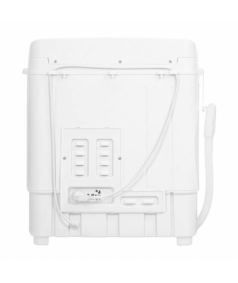 Стиральная машина OPTIMA МСП-40П Загрузка белья для стирки 4кг, загрузка белья для отжима 2.5кг, центрифуга, материал крышки пластик, мощность стирки 260Вт, мощность центрифуги 145Вт, сливной насос, класс защиты от поражения электричеством фотографии