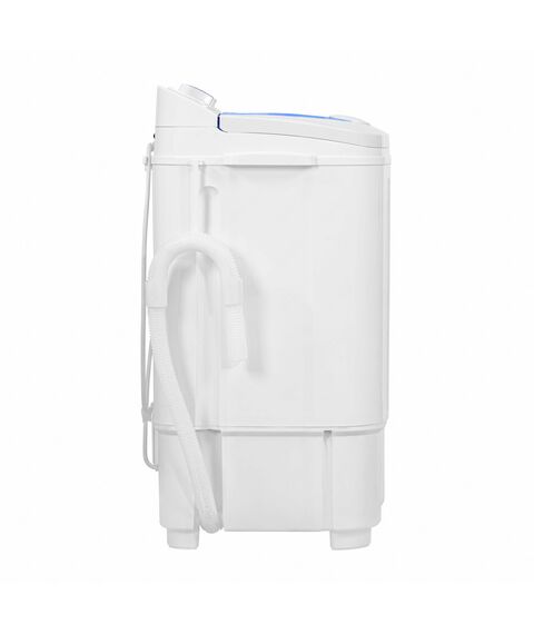 Стиральная машина OPTIMA МСП-40П Загрузка белья для стирки 4кг, загрузка белья для отжима 2.5кг, центрифуга, материал крышки пластик, мощность стирки 260Вт, мощность центрифуги 145Вт, сливной насос, класс защиты от поражения электричеством фотографии