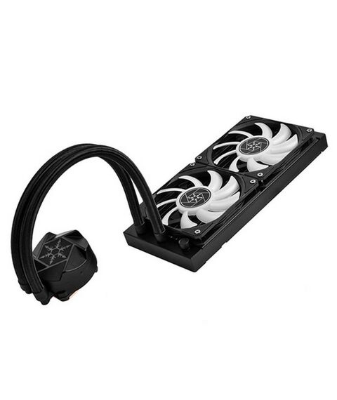 Жидкостная система охлаждения SilverStone SST-VD240-SLIM [G53VD240SLIM020] фотографии