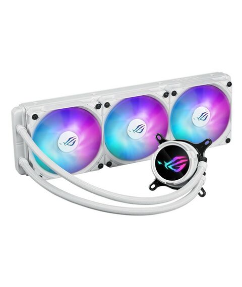 Жидкостная система охлаждения Asus ROG STRIX LC III 360 ARGB WHT AIO COOLER, ASETEK, SIGRID V2, ARGB [90RC00T2-M0UAY0] фотографии