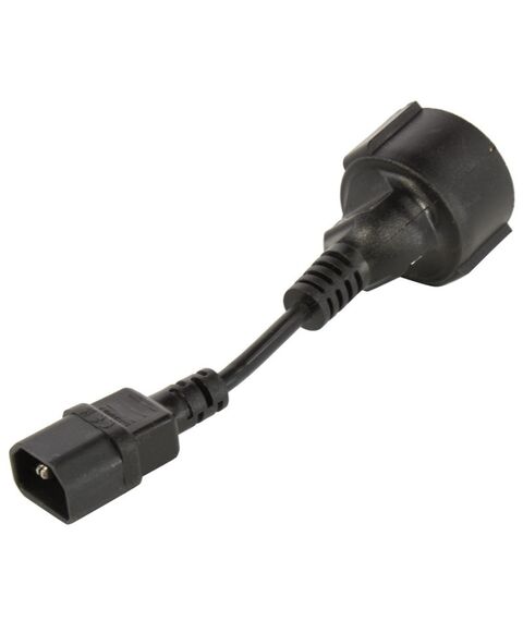 Кабель-переходник CyberPower EX10015BKC14-DE UPS (C14) - евророзетка фотографии