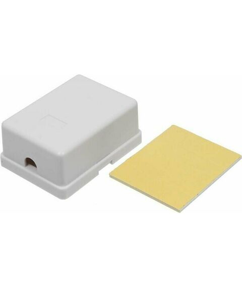 Розетка настенная телефонная Lanmaster TWT-SS1-12-WH RJ-12 фотографии