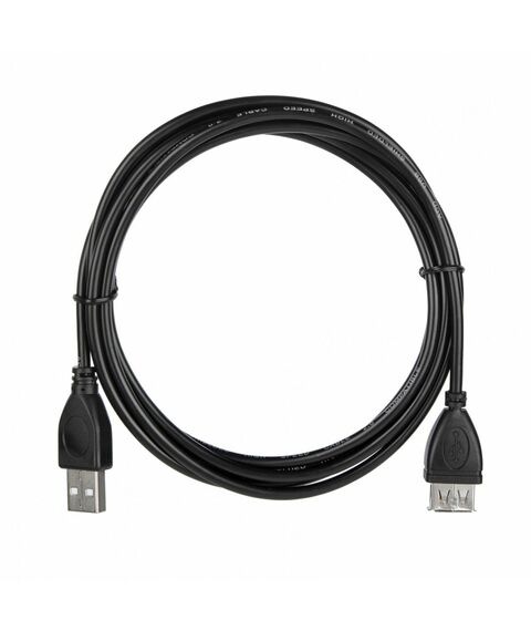 Кабель-удлинитель ACD ACD-U2AAF-20L USB 2.0, A male - A feмale, черный, 2м фотографии
