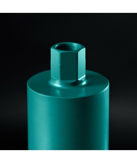 Алмазная Коронка по железобетону KRAFTOOL DIAMOND 132 мм 450 мм, 1 1/4", лазерная сварка сегментов [29825-132] фотографии