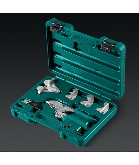 Угловые ножницы KRAFTOOL MC-12 с набором матриц для различных профилей из пластика и резины [23372-12] фотографии