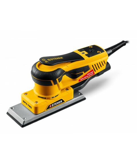 Плоскошлифовальная машина STEHER BPS-720 70х198 мм, 300 Вт, 3 мм, бесщеточная фотографии