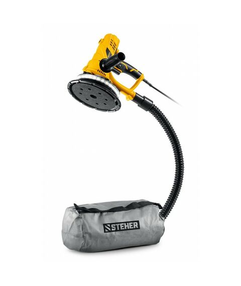 Шлифовальная машина STEHER DWH-900 d180 мм, 900 Вт, подсветка, для стен фотографии