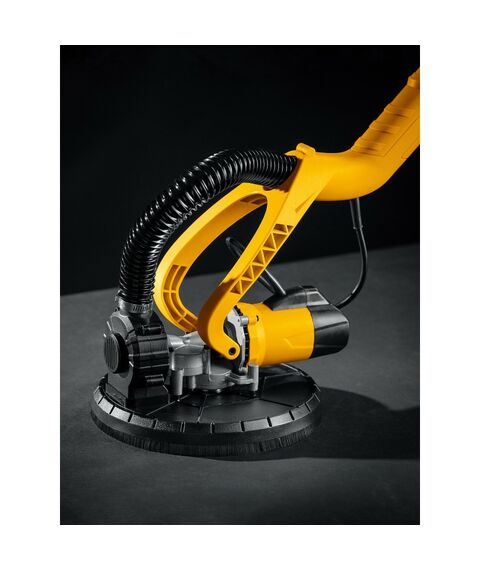 Шлифовальная машина для стен (жираф) STEHER DWL-800 d225 мм, 800 Вт, удлиненная рукоятка, подсветка фотографии