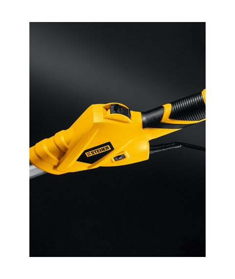 Шлифовальная машина для стен (жираф) STEHER DWL-800 d225 мм, 800 Вт, удлиненная рукоятка, подсветка фотографии