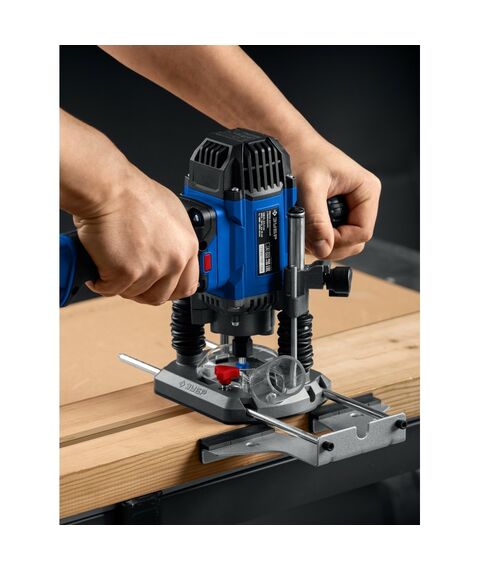 Универсальный фрезер Зубр ФПР-1280 Профессионал, 1200 Вт, 80 мм фотографии