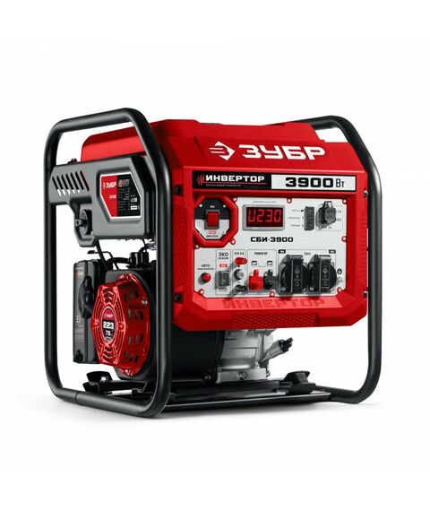 Инверторный генератор Зубр СБИ-3900 3900 Вт фотографии