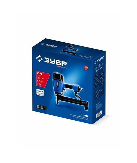 Пневматический нейлер Зубр Профессионал CN-40 для гвоздей по бетону и металлу [31940] фотографии