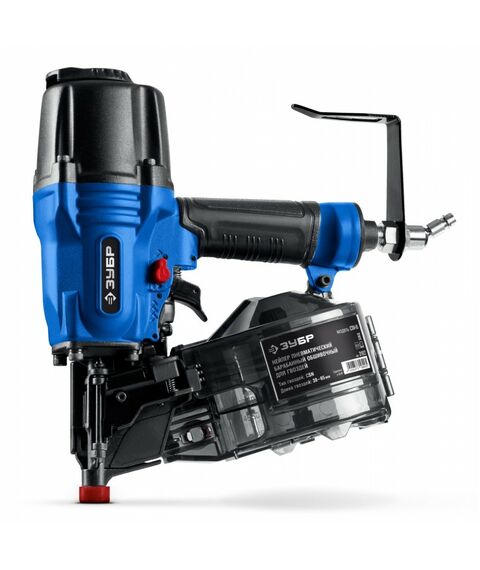 Пневматический обшивочный нейлер Зубр Профессионал CSN-65 для барабанных гвоздей ЗУБР CSN (38-65 мм) [31922] фотографии